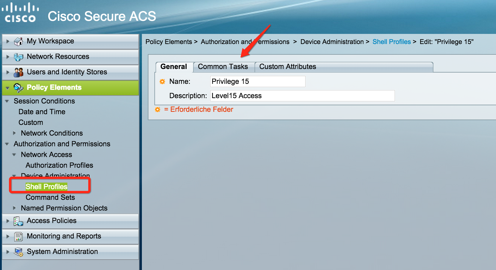 Acs access